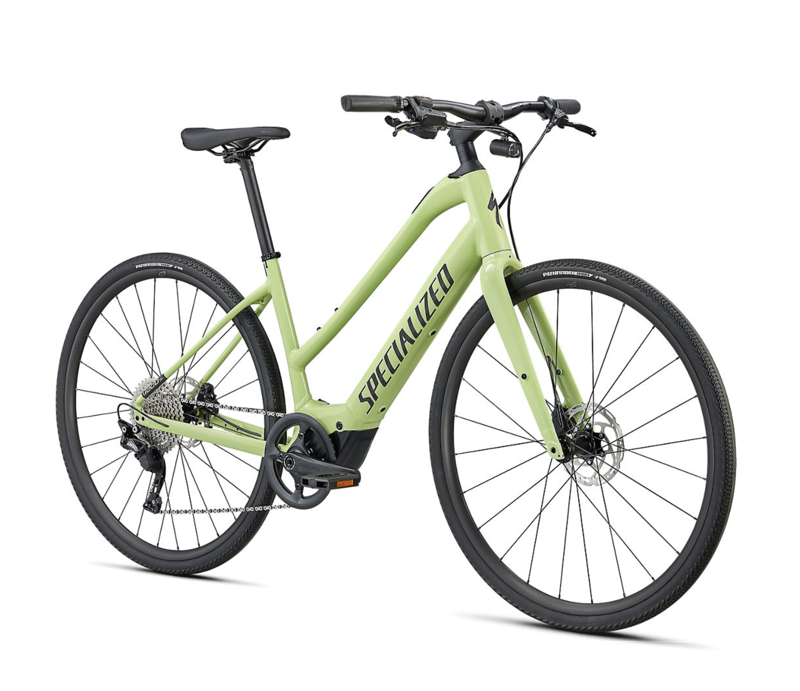 Specialized Turbo Vado SL 4.0 Step-Thru Electric Bike 2024 Limestone-1